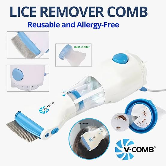 V Comb Electronic Head Lice Removal Machine